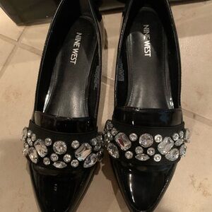 Patent leather flats
